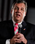 Gov. Chris Christie Holds Town Hall Meeting In Belmar, New Jersey